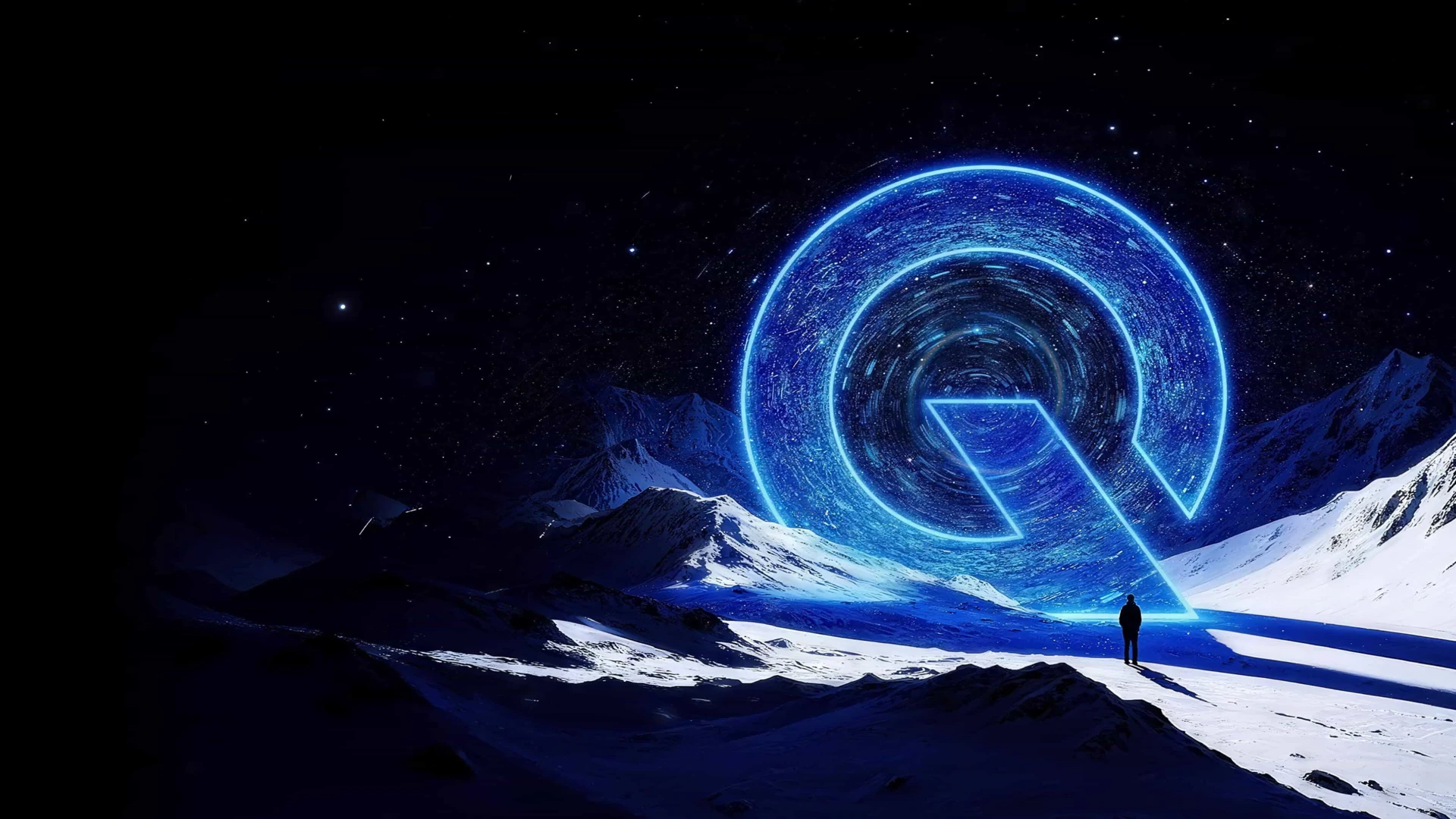 QuickQ 在电脑和手机上的全球安全连接界面